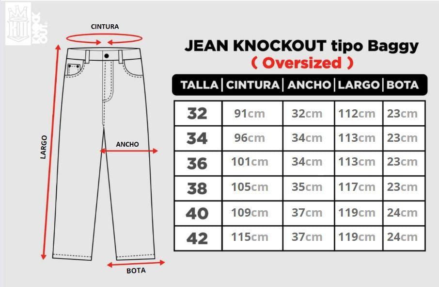 Jean Baggy Azul Hielo - Karioka shop - Karioka shop