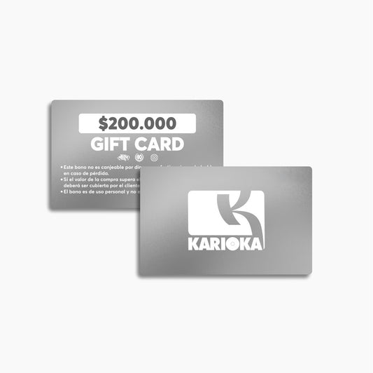 Tarjeta de regalo $200k - Karioka shop - Karioka shop