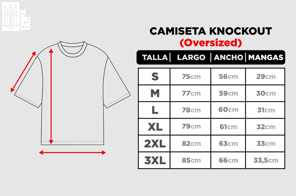 Camiseta KO OnFire Oversized