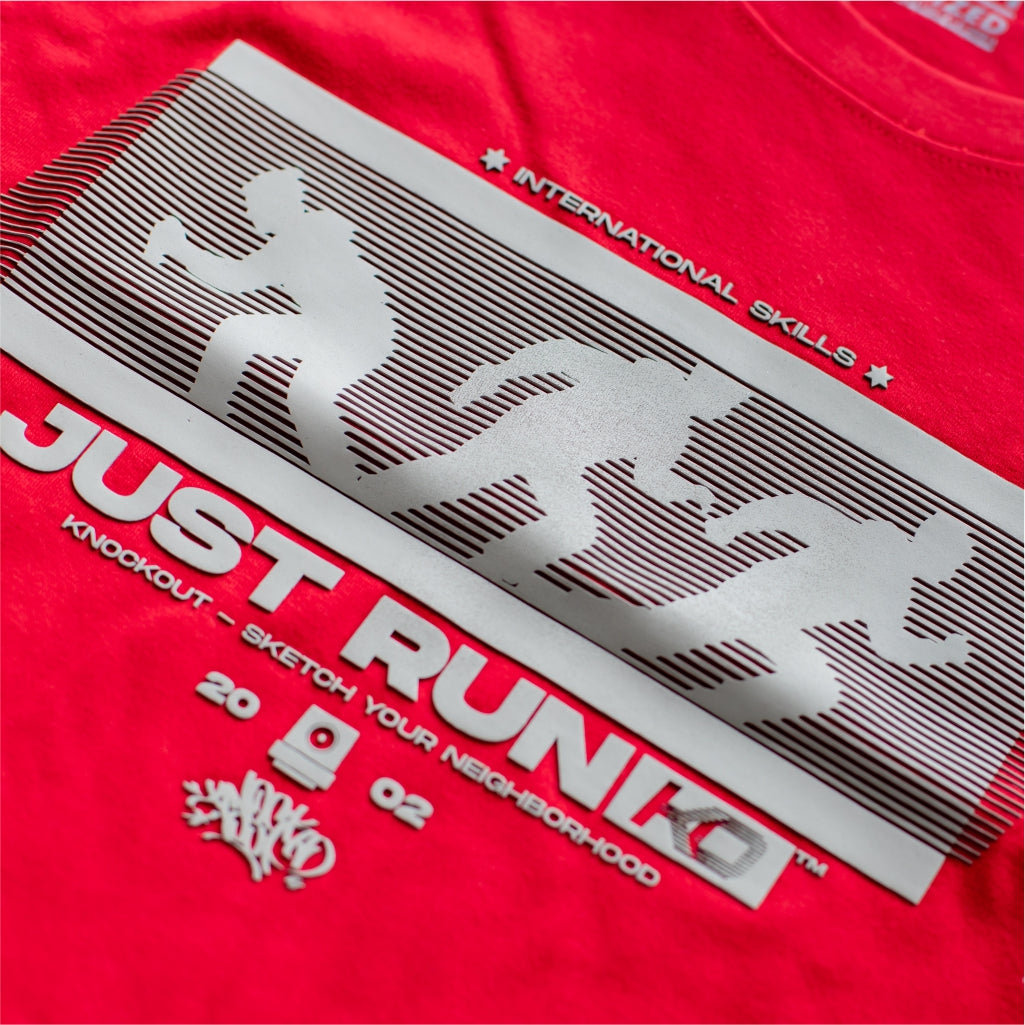 Camiseta KO Just Run