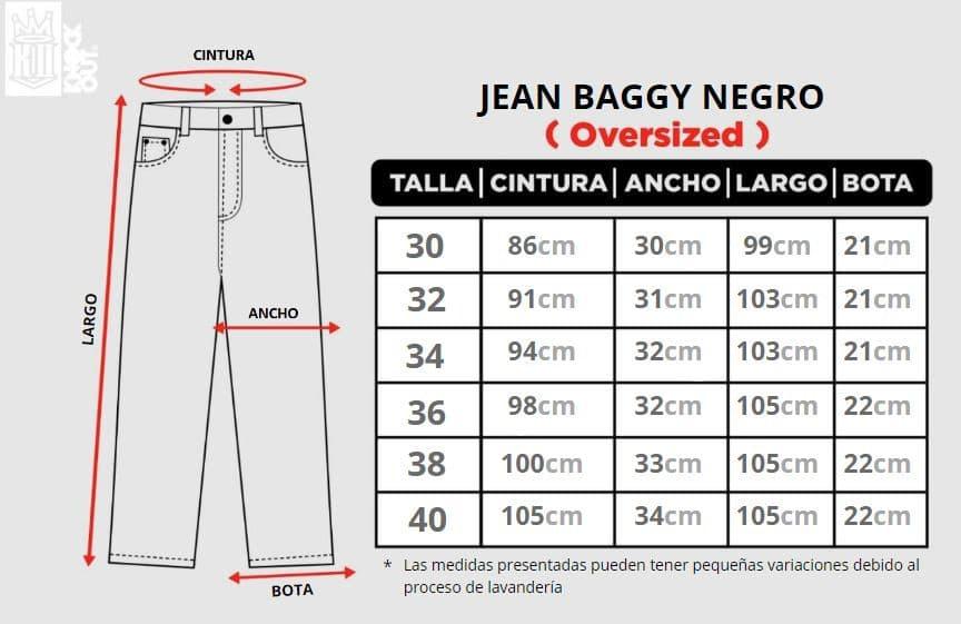 Jean Baggy Negro - Karioka shop - Karioka shop